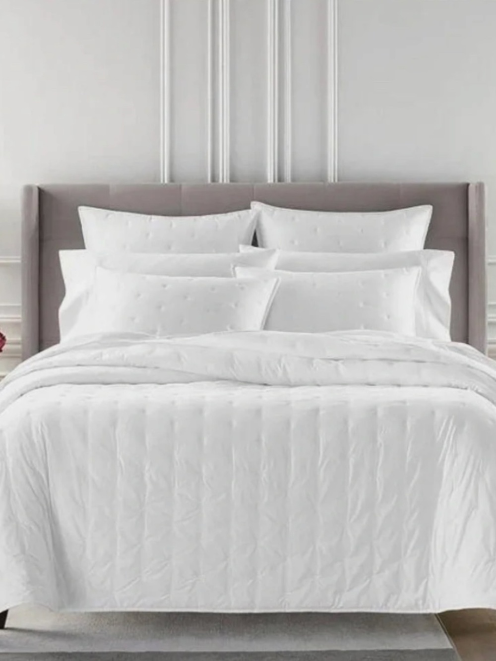 Sky Tufted Quilted Twin Coverlet Set NWT